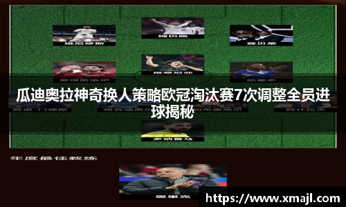 瓜迪奥拉神奇换人策略欧冠淘汰赛7次调整全员进球揭秘